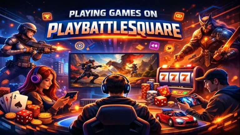 playing games on playbattlesquare